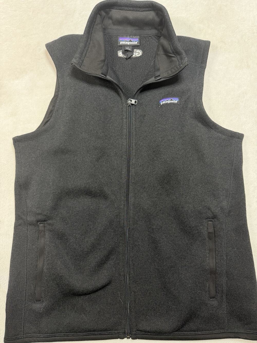 Patagonia Google Better Sweater Fleece Vest Mens L Black Corpcore Gorpcore Tech